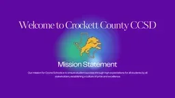 Crockett County Consolidated Csd logo