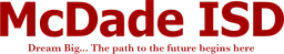 Mcdade ISD logo
