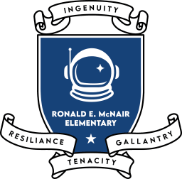 Ronald E Mcnair Elementary logo
