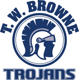 T W Browne Middle logo