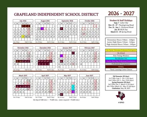 https://www.grapelandisd.net